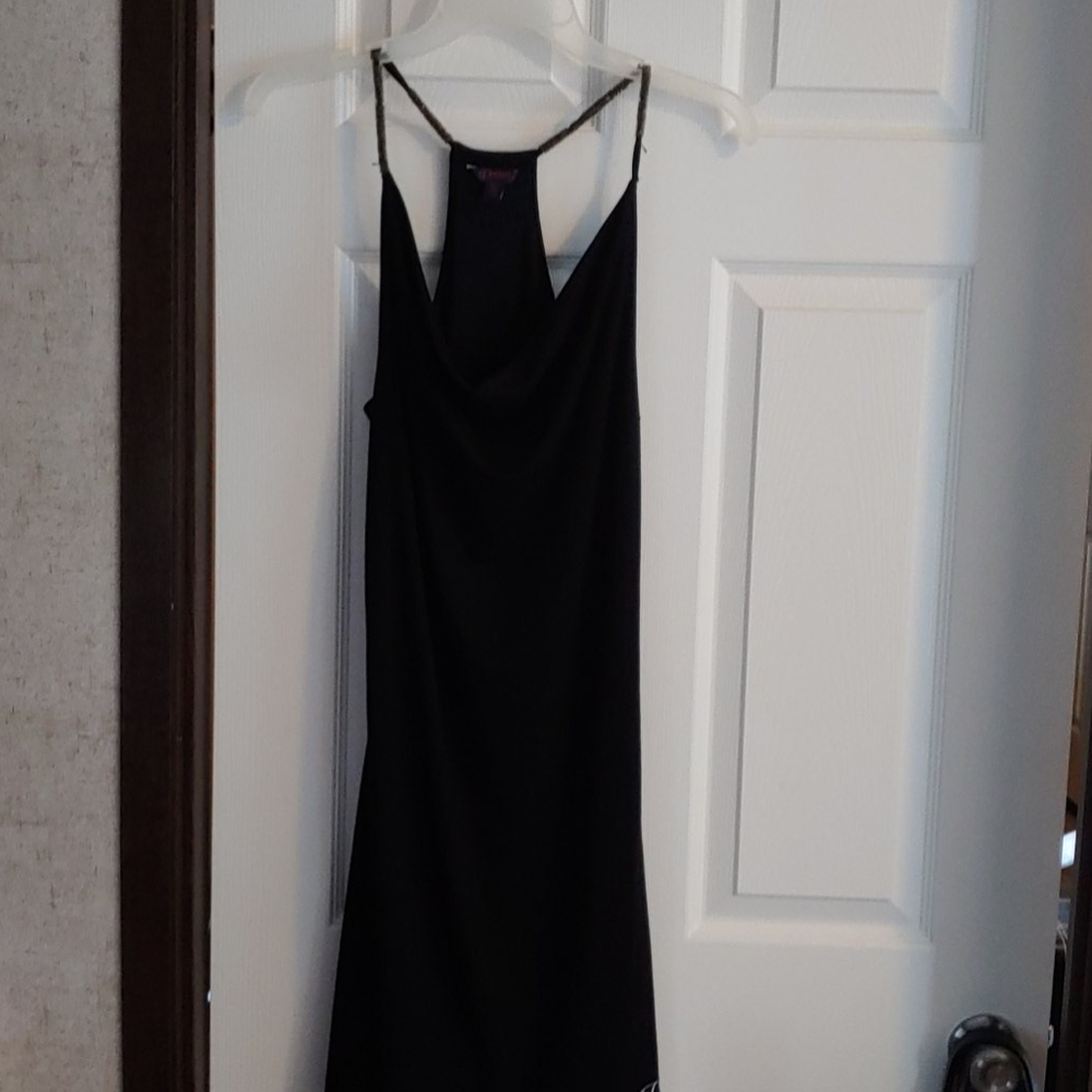 House of Dereon Size Small Black Dress